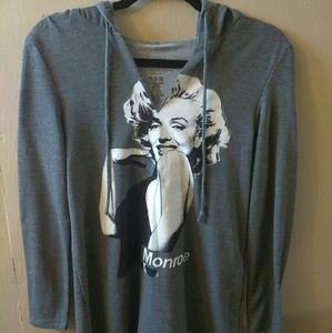 Marilyn Monroe t-shirt hoodie
